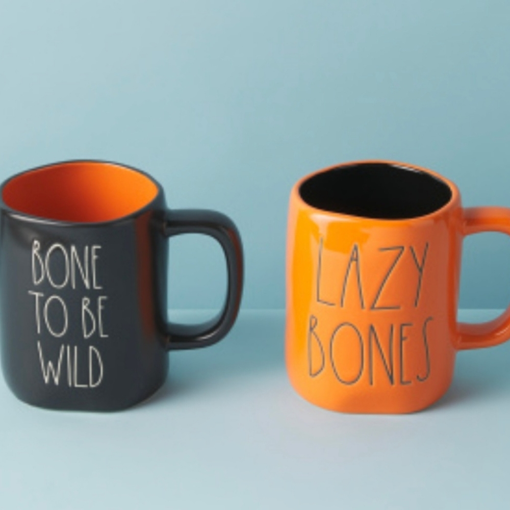 Rae Dunn Halloween Coffee Mug Set